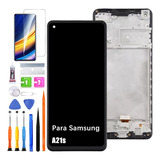 Pantalla Lcd Con Marco Para Samsung A21s A217m /f Original