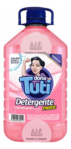 Detergente Hipoalergénico Doña Tuti  By Briks 5 Litros