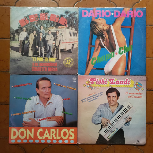 11 Discos - Berna Don Carlos Pichi Landi Cuarteto Imperial