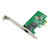 Tarjeta De Red Gigabit Ethernet Pcie X Rj45 De Un Solo Puert