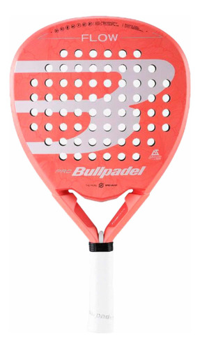 Pala De Padel Bullpadel Ale Salazar Flow Pro 2023 Color Rosa