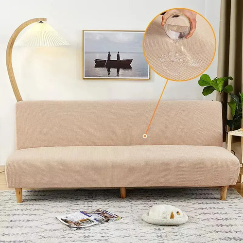 % Fundas Elásticas Impermeables Para Sofás Cama Sin Brazos\