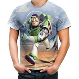 Camiseta Camisa Personalizada Toy Story Woody Buzz Desenho