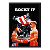 Cuadro Enmarcado - Póster Película Rocky 4