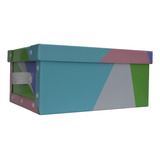 Caja Baulera Combinada Organizadora Chica 32x23x18cm Color Vintage