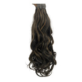 Cabelo Humano Morena Iluminada P/mega-hair 55cm/50 Grs