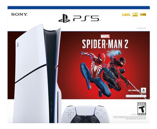 Consola Playstation 5 Slim  Marvels Spider-man 2