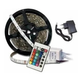 Tira Cinta Led Rgb Multicolor Con Control 5 Metros