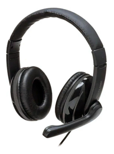 Fone Ouvido Headset Pro P2 Microfone Anti Ruidos Pto Ph316