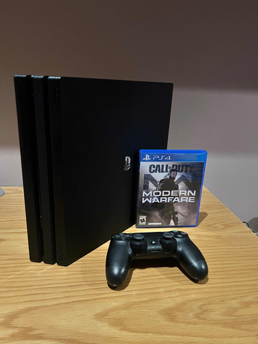 Play Station 4 Pro 1tb + Call Of Duty + 1 Control