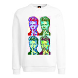 Buzo Estampado Varios Diseños David Bowie Pop Art