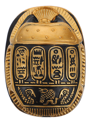 Figura De Amuleto Egipcio Antiguo Con Forma De Escarabajo, Ú