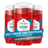 Old Spice Desodorante Sin Aluminio Para Hombres, Refresh De.