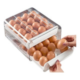 Contenedor Organizador De Huevos Para Nevera