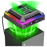 Ventilador De Refrigeração Com 2 Baterias Para Xbox Series X