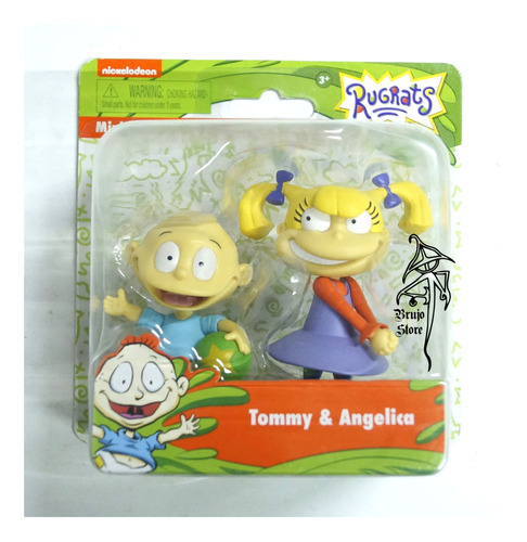 Just Play Mini Figure Rugrats Tommy Y Angelica 7c Brujostore
