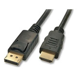 Cabo Displayport Macho X Hdmi Macho Para Desktop X Monitor