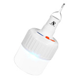 Foco Portátil Led 21w Recargable Usb Lampara De Emergencia Color Blanco