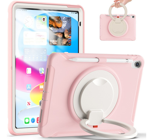 Funda Protectora De Tableta Tpu+pc Para iPad De Décima Gener