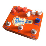 Pedal Analog Alien Rumble Seat Overdrive, Delay Reverb