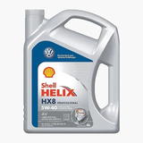 Aceite Shell Helix Hx8 5w40 Sintetico Original Volkswagen 