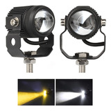 1 Faro Led Exploradora Laser Blanco Amarillo Moto Coche60w