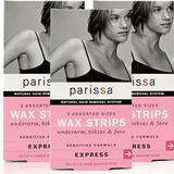 Parissa Wax Strips, Assorted, 24count Pack Of 3