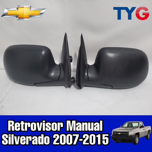 Retrovisor Manual Silverado 2008-2009-2010-2011-2012-2015 Foto 2