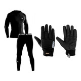 Guantes Punto Extremo Neoprene Softsh + Conjunto Termico Cuo