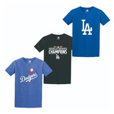 Pack 3 Camisetas La Los Angeles Dodgers Mlb