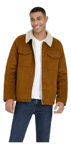 Chaqueta Hombre Regular Fit Giii Café Levis 59491-0328