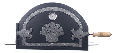 Puerta  Horno De Leña Tapa Metal Termometro Para Pizza Pan  | Envío gratis
