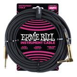 Ernie Ball P06058 Cable Guitarra Bajo Recto L 7,5m