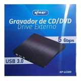 Gravador De Cd/dvd Drive Externo Knup Kp - Le300