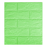 Lamina 3d Panel Decorativo Color Verde