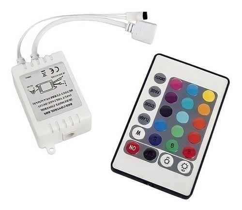 Controlador Rgb Tira De Led 24 Botones Control Remoto 5050 