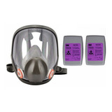 6800 Máscara Gas Full Face Con Filtros De 3 M 7093cn;