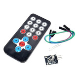 Control Remoto Infrarrojo Para Arduino Kit Hx1838 Vs1838