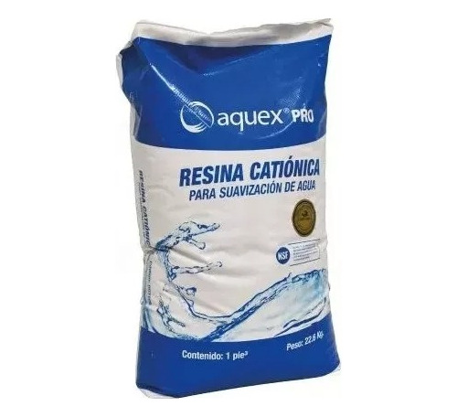 Resina Cationica Aquex Para Suavizador Bulto De 1 Pie3 Nsf 