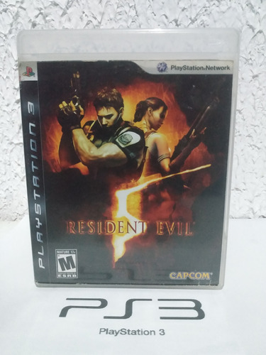 Jogo Resident Evil 5 Ps3 Mídia Fisica Completo R$45,90