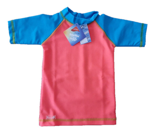 Remera Con Proteccion Solar Uv50+ Niños Niñas Playa Pileta