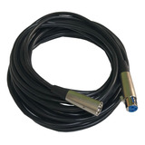 Cable Microfono Dmx 3 Metros Canon Canon Xlr Envio Audio Led