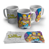 Taza O Tazon Los Simpsons 6 Full Print Premium + Caja