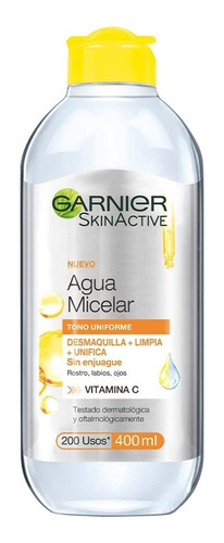 Garnier Agua Micelar Vitamina C Tono Uniforme 400ml