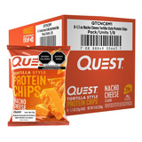 Chips Quest Nutrition Quest Protein Chips Nachos Con Queso Sin Tacc 32 Kg Pack X 8 u