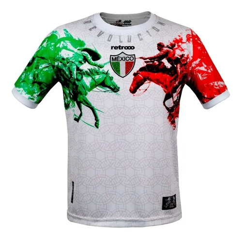 Jersey Retrooo México Revolución Mexicana Villa Zapata