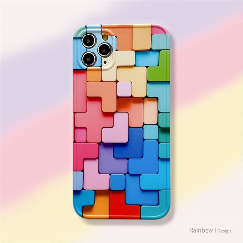 Case Funda Multicolor Antigolpes Para iPhone