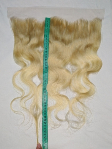 Frontal Closure Humana Loira Orelha A Orelha Front Lace 