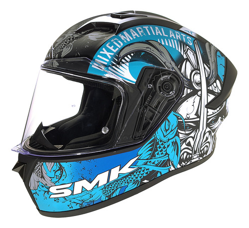 Casco Integral Smk Stellar Samurai Visor Simple