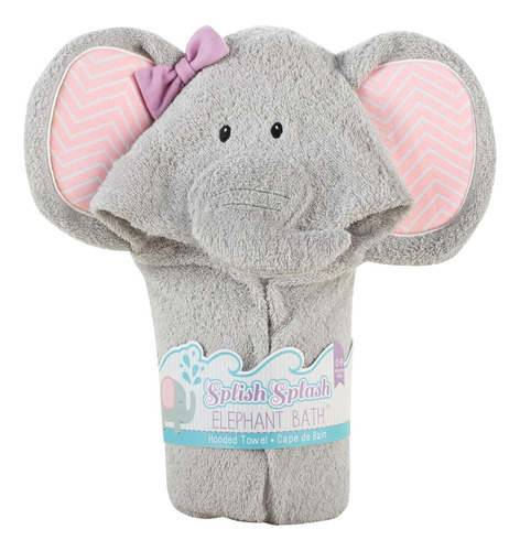 Albornoz Con Capucha Para Bebé Aspen Splish Splash Elephant,